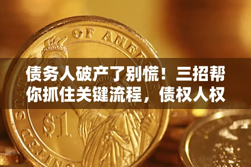 武汉债务人破产了别慌！三招帮你抓住关键流程，债权人权益不再缩水