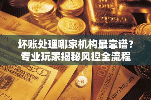 武汉坏账处理哪家机构最靠谱？专业玩家揭秘风控全流程