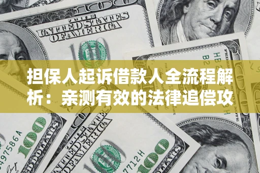 武汉担保人起诉借款人全流程解析：亲测有效的法律追偿攻略