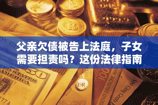 武汉父亲欠债被告上法庭，子女需要担责吗？这份法律指南必须看完