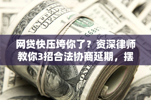 武汉网贷快压垮你了？资深律师教你3招合法协商延期，摆脱暴力催收！