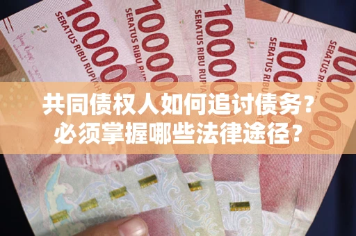 武汉共同债权人如何追讨债务？必须掌握哪些法律途径？