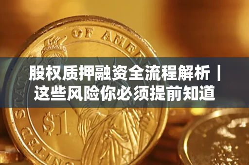 武汉股权质押融资全流程解析｜这些风险你必须提前知道