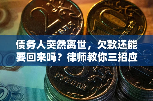 武汉债务人突然离世，欠款还能要回来吗？律师教你三招应对