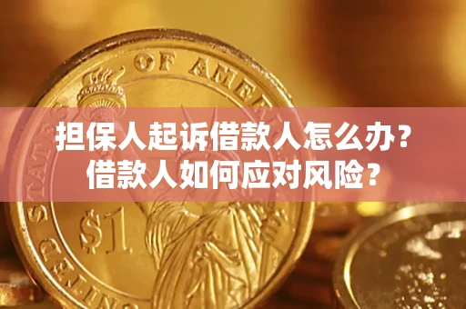 武汉担保人起诉借款人怎么办？借款人如何应对风险？