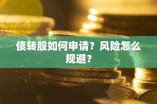 武汉债转股如何申请？风险怎么规避？