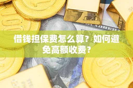 武汉借钱担保费怎么算？如何避免高额收费？